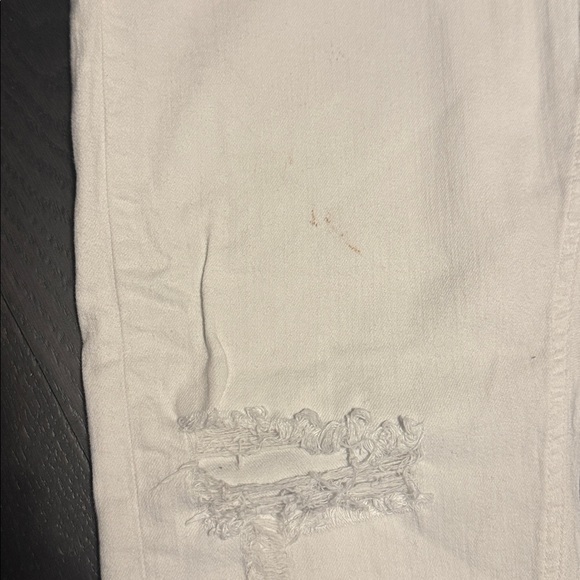 Rag & Bone White Dre Capri Distressed Jeans Size 32 - Picture 5 of 5